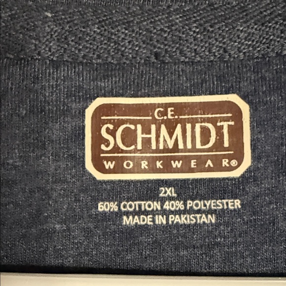 Men's Navy Long Sleeve Henley Shirt - Picture 2 of 6